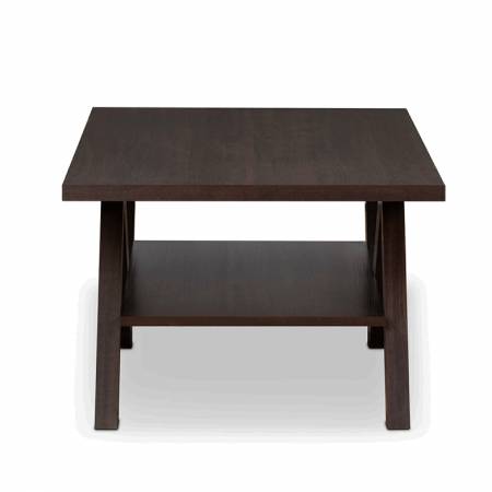 Két rétegű dohányzóasztal.